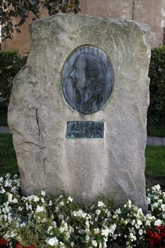 Monument to J.G. v. Langen in Fürstenberg