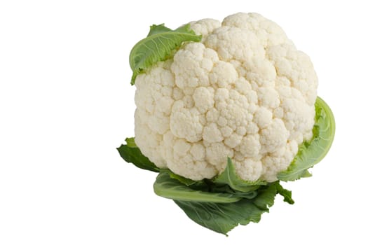 Cauliflower isolated on white background