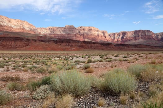 Vermillion Cliffs along Highway 89 in Utah and Arizona, USA