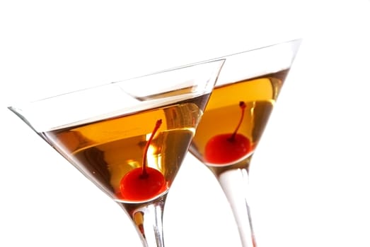 Manhattan cocktails