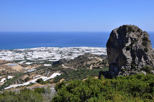 Greenhouses in Crete
