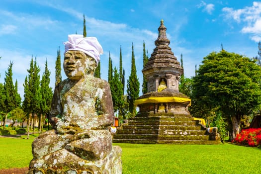 Pura Ulun Danu temple on a lake Beratan. Bali