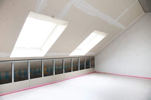 Refurbishment - empty room under construction