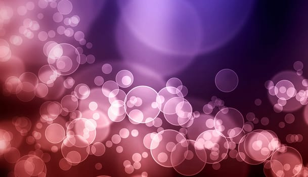 Abstract Air Bubbles Background - Violet Black