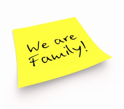 Notes - We are Family