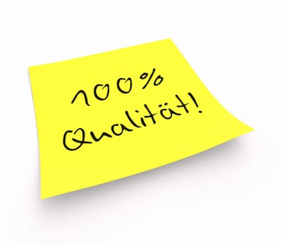Sticky notes - 100% quality!