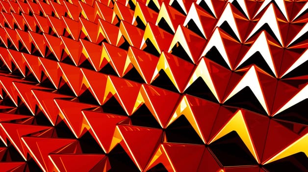 Background - Pyramids Matrix Red Yellow 4