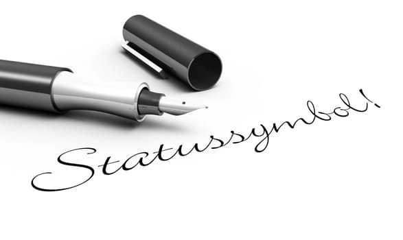 Status symbol - pen concept