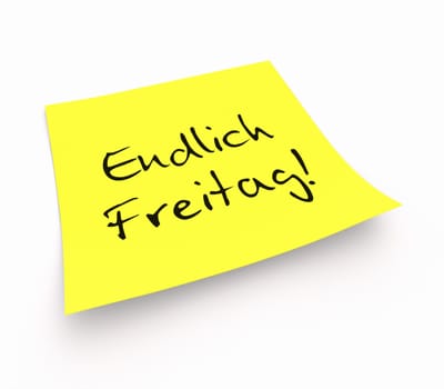 Notes - Finally Friday!