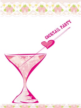 Invitation To Birthday Cocktail Party