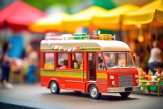 Toy Bus for Kids. High quality photo