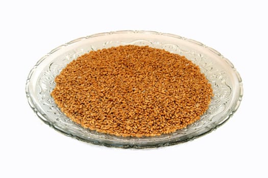 Wheat grains are rich in complex carbohydrates, fibre/fiber, vitamins and minerals