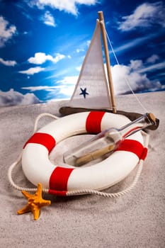 Summer Beach Background