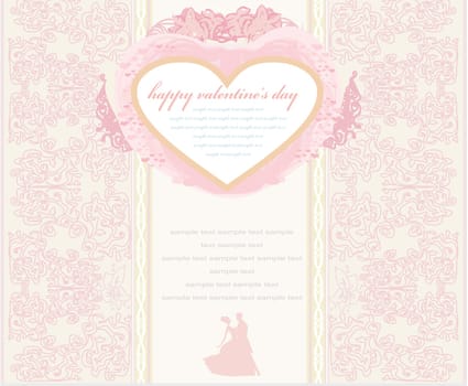 Ballroom dancers - invitation