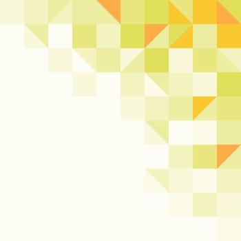 Background structure from geometric shapes in one tone