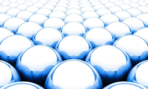 Blue Ball Collection Background