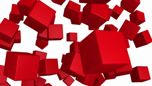 Flying Dice Mix - Red