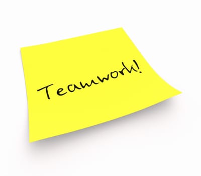 Sticky notes - Teamwork
