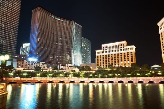 Night scenes from Las Vegas