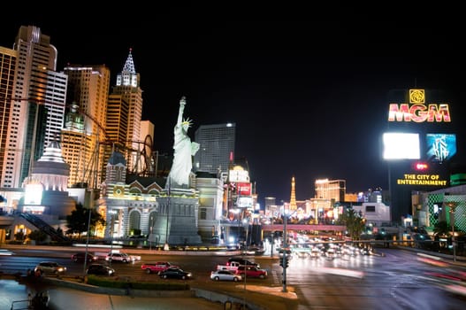 Night scenes from Las Vegas