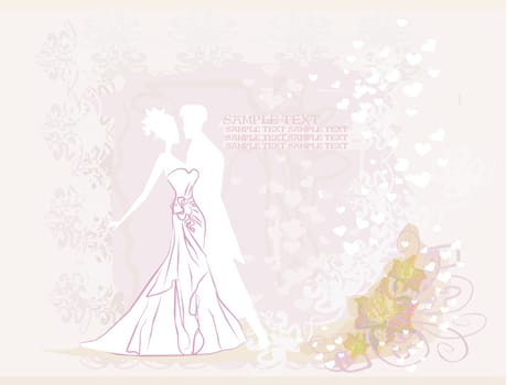 Ballroom dancers - invitation