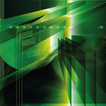 Green abstract background