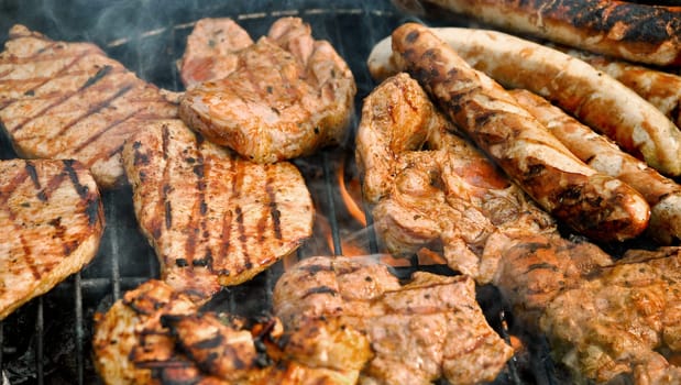 Grilled meat