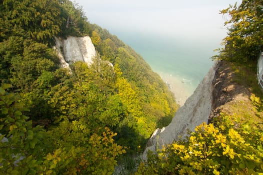Part of the cliffs of Jasmund (Rügen)
