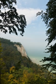 Limestone ledge in Jasmund (Rügen)