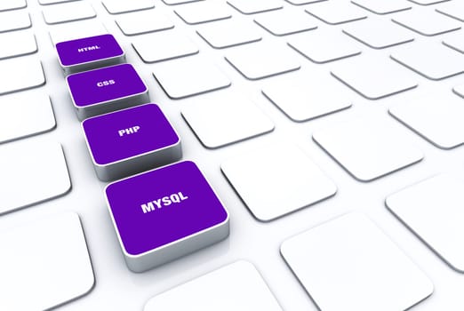 3D Pads Violet - HTML CSS PHP MYSQL 9