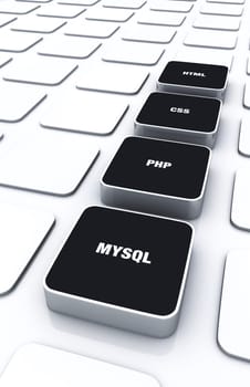 3D Pads Black - HTML CSS PHP MYSQL 9