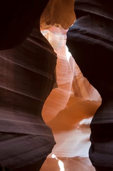 antelope canyon in Page Arizona in America