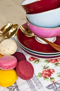 Colorful Macarons