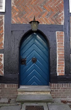 Door of the Wangelister Chapel in Hamelin