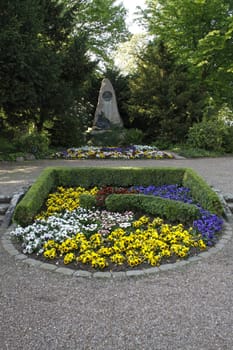 Fallersleben monument in Höxter