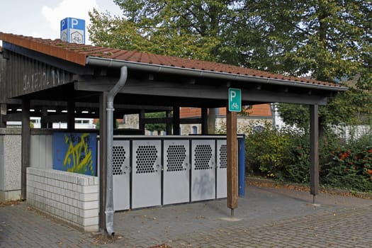 Parking for bicycles