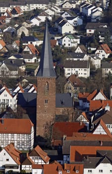 View from the Osterberg to Lügde
