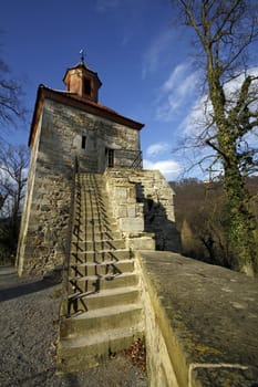 Bell tower of the Schaumburg (prison)
