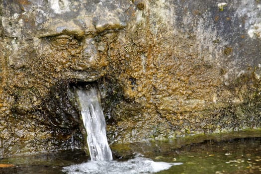 Fountain in the Schieder Castle Park