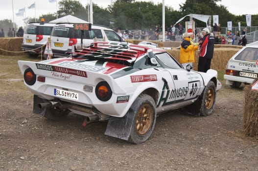 30th June 2012 at Goodwood Festival of Speed, West Sussex, England. Forest Rally