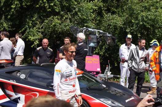 30th June 2012 at Goodwood Festival of Speed, West Sussex, England. F1 champion