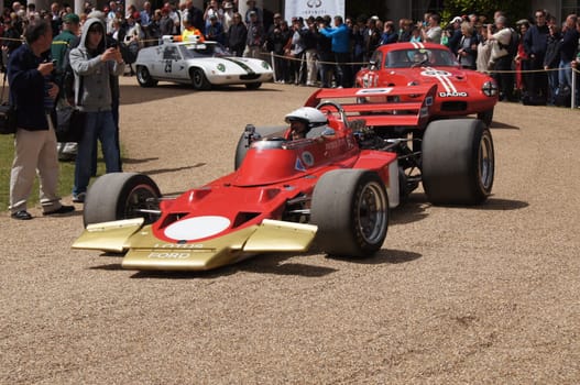 30th June 2012 at Goodwood Festival of Speed, West Sussex, England. 1970 Lotus C