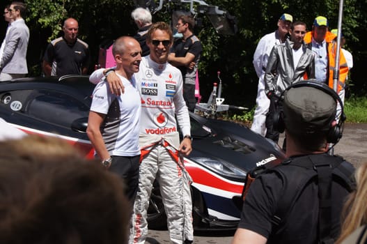 30th June 2012 at Goodwood Festival of Speed, West Sussex, England. F1 champion