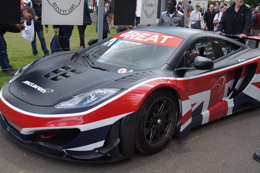 30th June 2012 at Goodwood Festival of Speed, West Sussex, England. McLaren MP4