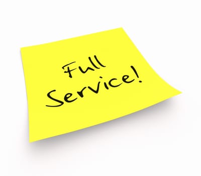 Notes - Full Service!