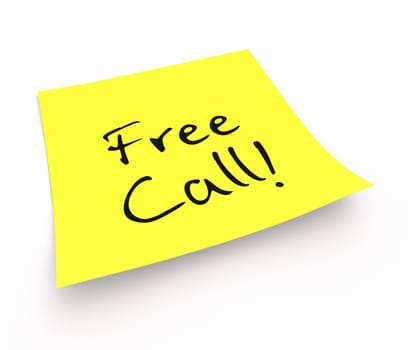Notizzettel - Free Call!
