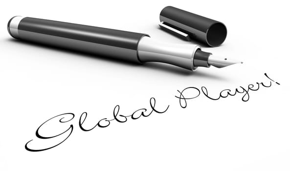 Global Player Pen Concept