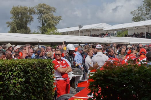 30th June 2012 at Goodwood Festival of Speed, West Sussex, England. F1 champion