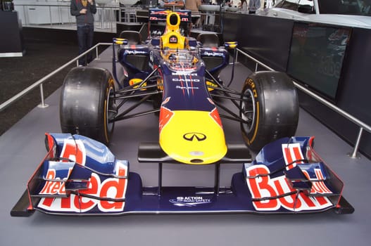30th June 2012 at Goodwood Festival of Speed, West Sussex, England. Red Bull RB8