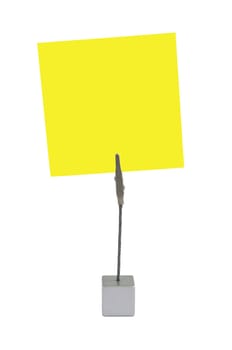Blank notepad and note holder